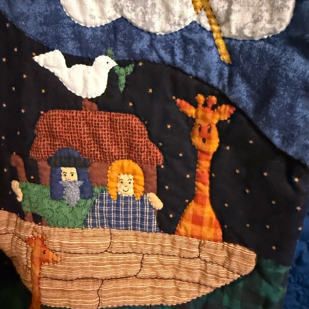 Handmade Vintage Reversible Colorful Embroidered Women's Vest, Sunday School, XL - Picture 11 of 13